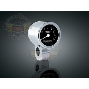 3 BULLET TACHOMETER WITH BLACK FACE