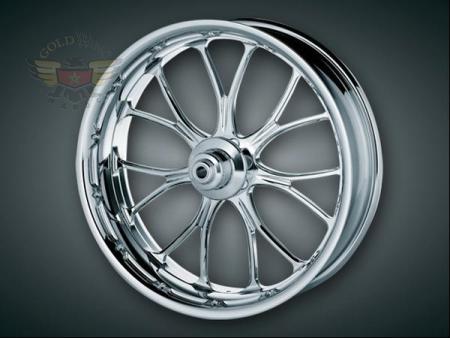 HEATHEN CHROME WHEEL KIT, '09 AND UP ABS FLH MODELS